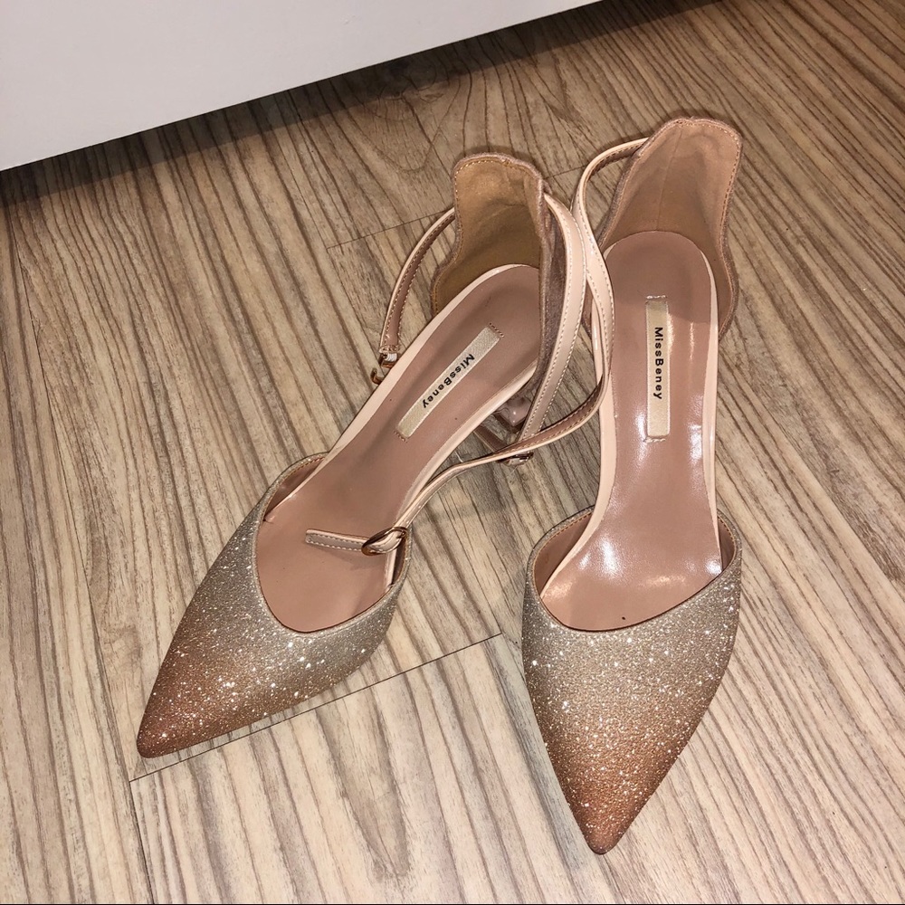 Sparkly heels